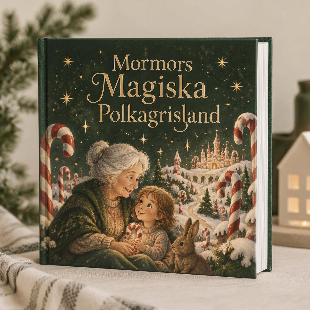 Så här skulle en färdig bok kunna se ut